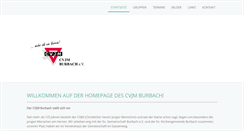 Desktop Screenshot of cvjm-burbach.de